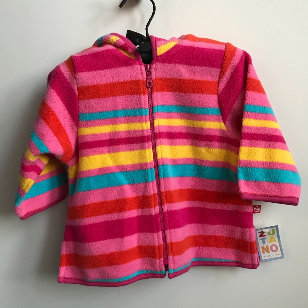 Zutano Cozie Jacket Hooded 12 Months NWT
